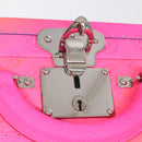 LOUIS VUITTON Taurillon Illusion Cotoville 40 Trunk Multicolor LV Auth yk15763S-9