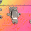 LOUIS VUITTON Taurillon Illusion Cotoville 40 Trunk Multicolor LV Auth yk15763S-20