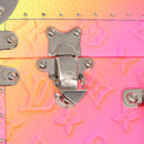 LOUIS VUITTON Taurillon Illusion Cotoville 40 Trunk Multicolor LV Auth yk15763S-21