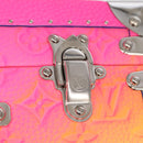 LOUIS VUITTON Taurillon Illusion Cotoville 40 Trunk Multicolor LV Auth yk15763S-22