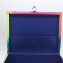 LOUIS VUITTON Taurillon Illusion Cotoville 40 Trunk Multicolor LV Auth yk15763S-24