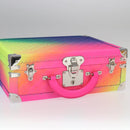 LOUIS VUITTON Taurillon Illusion Cotoville 40 Trunk Multicolor LV Auth yk15763S-6