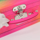 LOUIS VUITTON Taurillon Illusion Cotoville 40 Trunk Multicolor LV Auth yk15763S-7