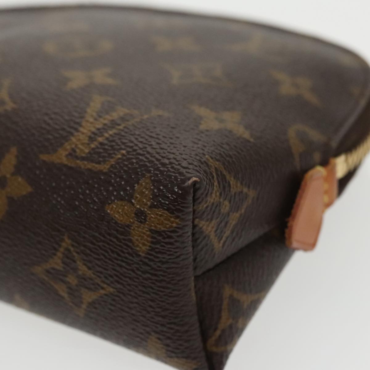 LOUIS VUITTON Monogram Pochette Cosmetic GM Cosmetic Pouch M47353 Auth yk15767