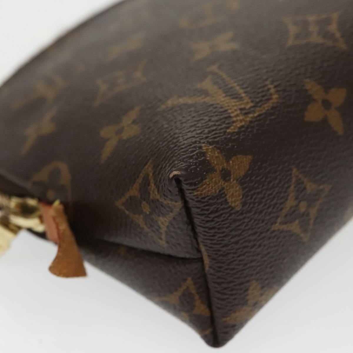 LOUIS VUITTON Monogram Pochette Cosmetic GM Cosmetic Pouch M47353 Auth yk15767