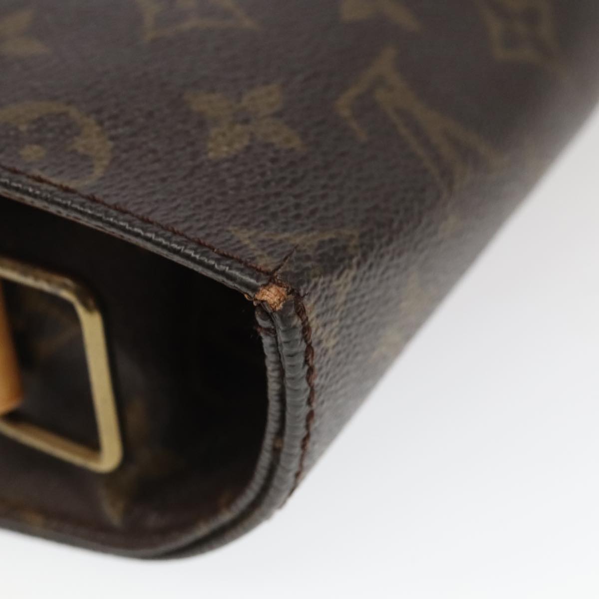 LOUIS VUITTON Monogram Cartouchiere MM Shoulder Bag M51253 LV Auth yk15769