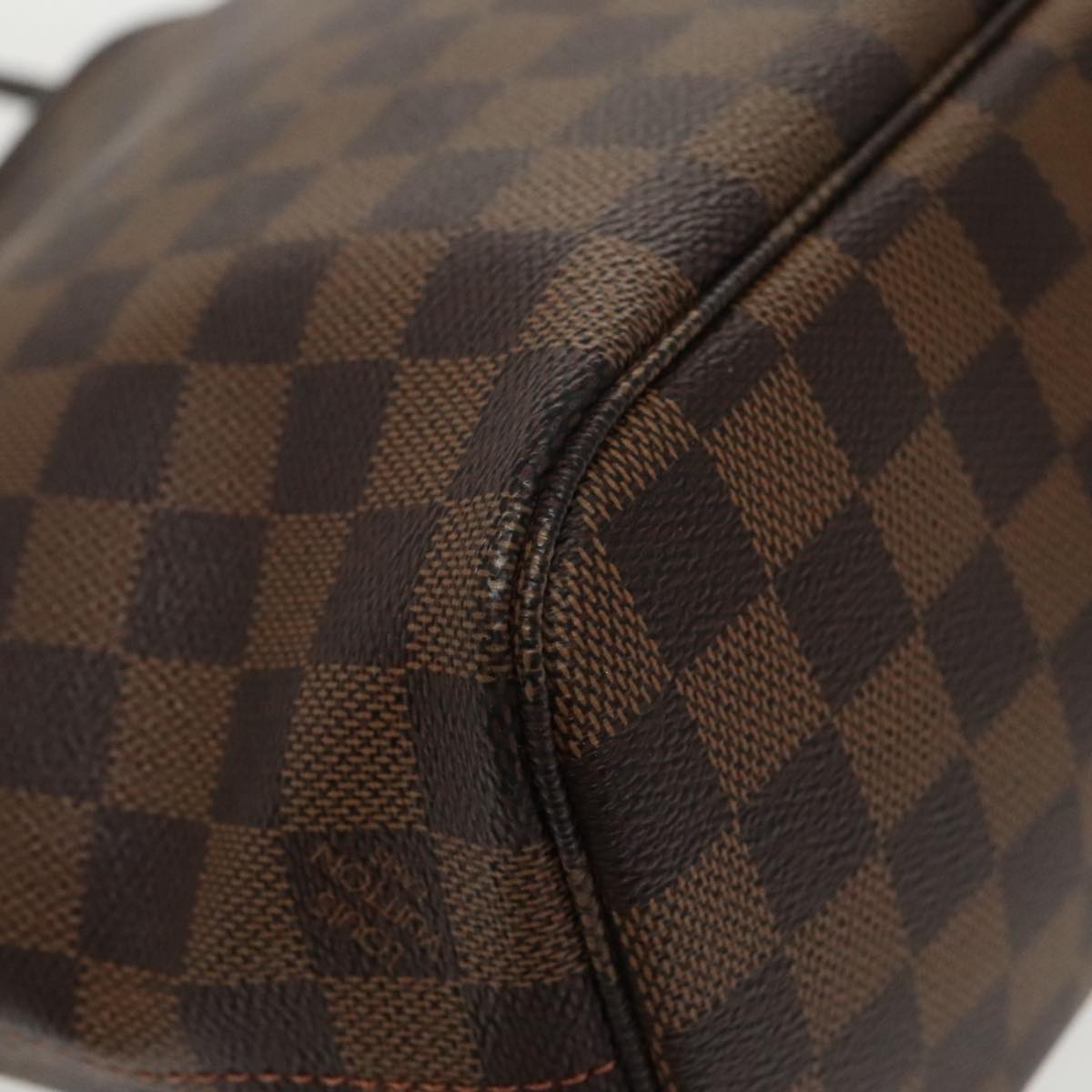 LOUIS VUITTON Damier Ebene Neverfull PM Tote Bag N51109 LV Auth yk15790