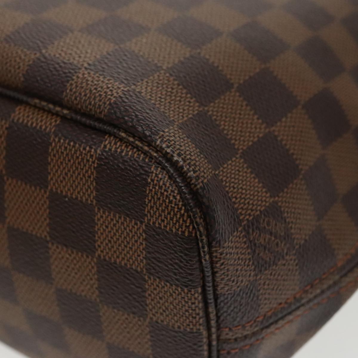 LOUIS VUITTON Damier Ebene Neverfull PM Tote Bag N51109 LV Auth yk15790