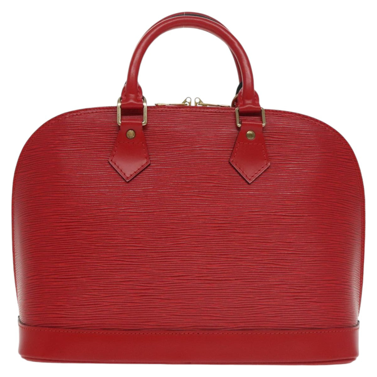 LOUIS VUITTON Epi Alma Hand Bag Castilian Red M52147 LV Auth yk15791