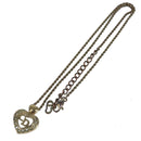 Christian Dior Necklace metal Gold Auth yk15810-1