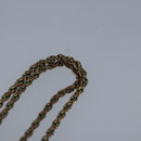 Christian Dior Necklace metal Gold Auth yk15810-7
