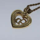 Christian Dior Necklace metal Gold Auth yk15810-8
