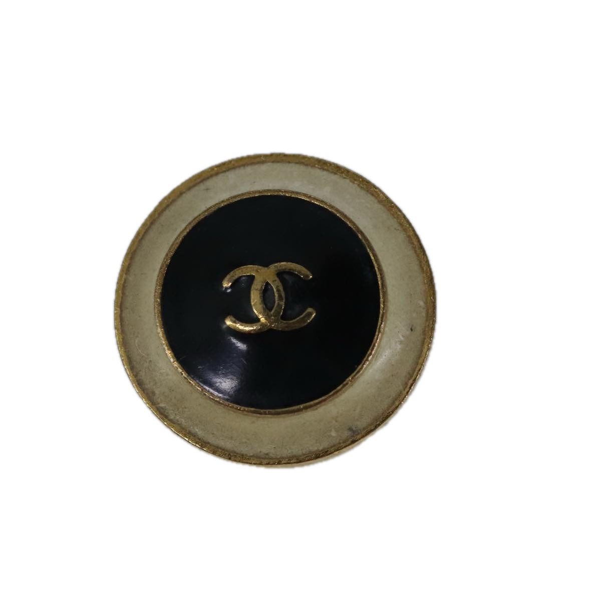 CHANEL COCO Mark Earring metal Gold CC Auth yk15811 - 0