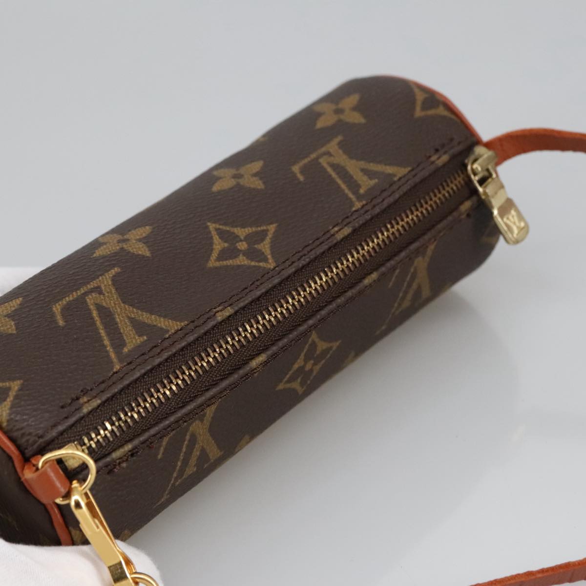 LOUIS VUITTON Monogram Papillon Pouch Pouch LV Auth yk15825