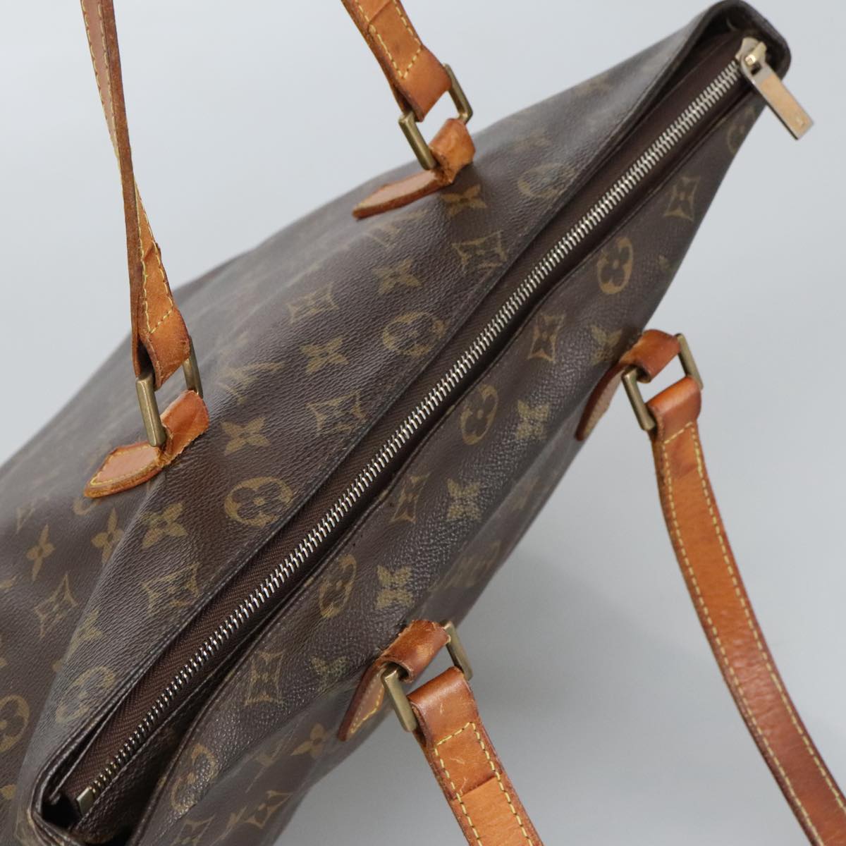 LOUIS VUITTON Monogram Cabas Mezzo Tote Bag M51151 LV Auth yk15853