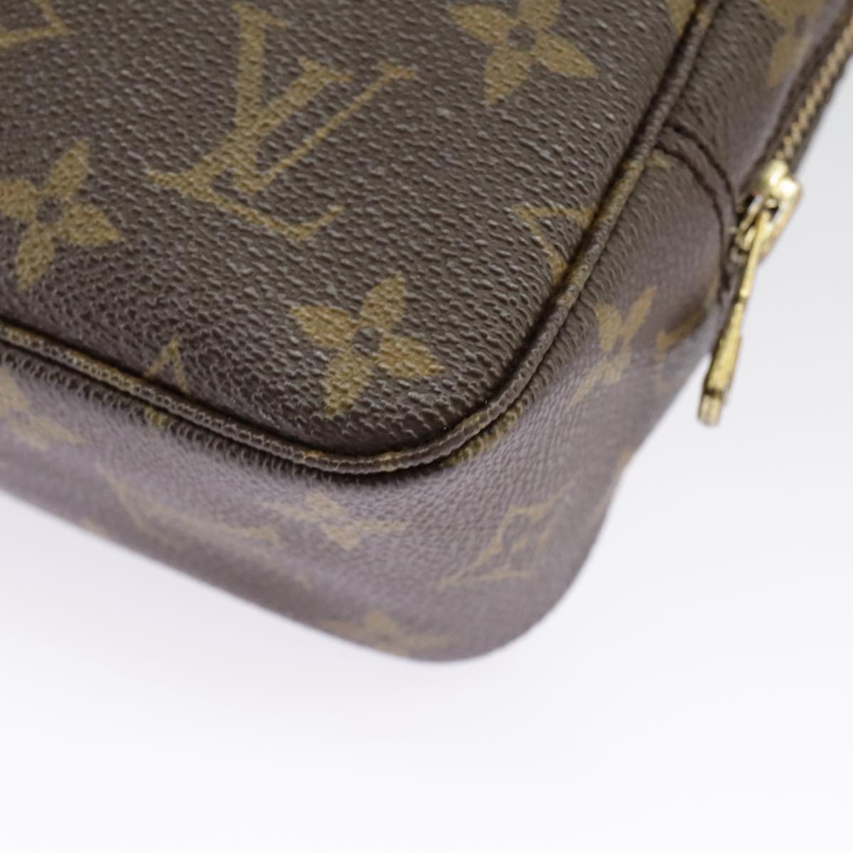 LOUIS VUITTON Monogram Trousse Toilette 23 Clutch Bag M47524 LV Auth yk15875