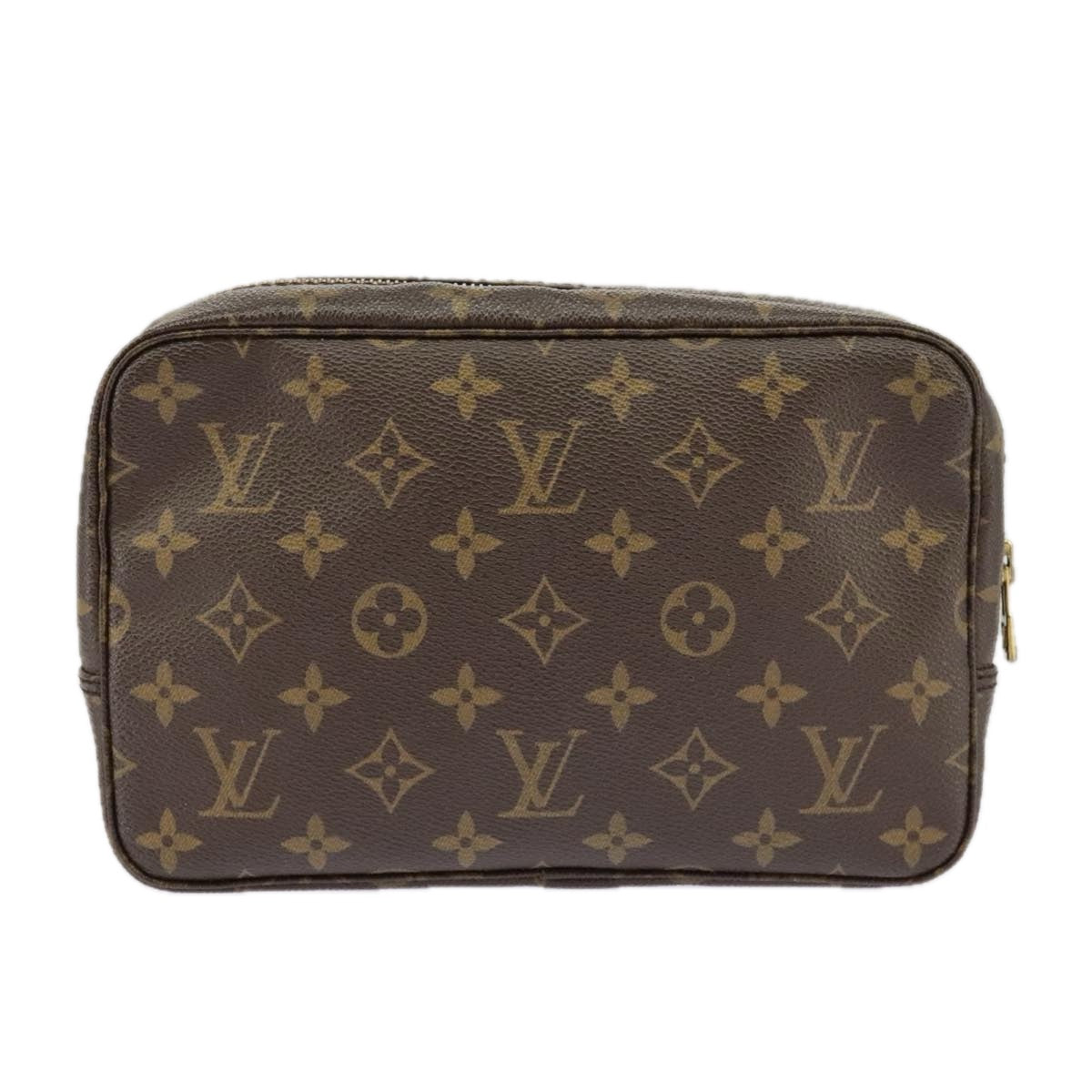 LOUIS VUITTON Monogram Trousse Toilette 23 Clutch Bag M47524 LV Auth yk15875