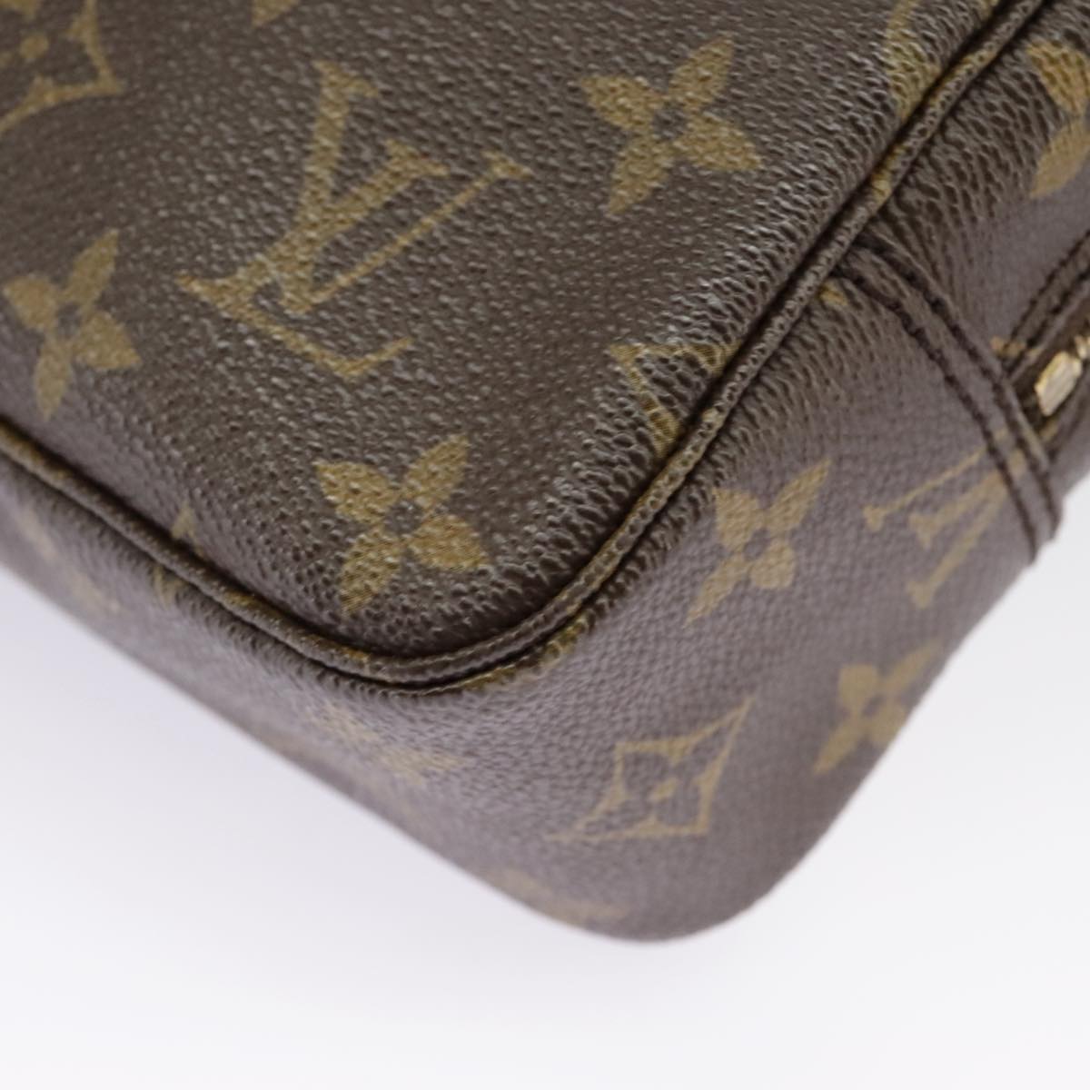 LOUIS VUITTON Monogram Trousse Toilette 23 Clutch Bag M47524 LV Auth yk15875