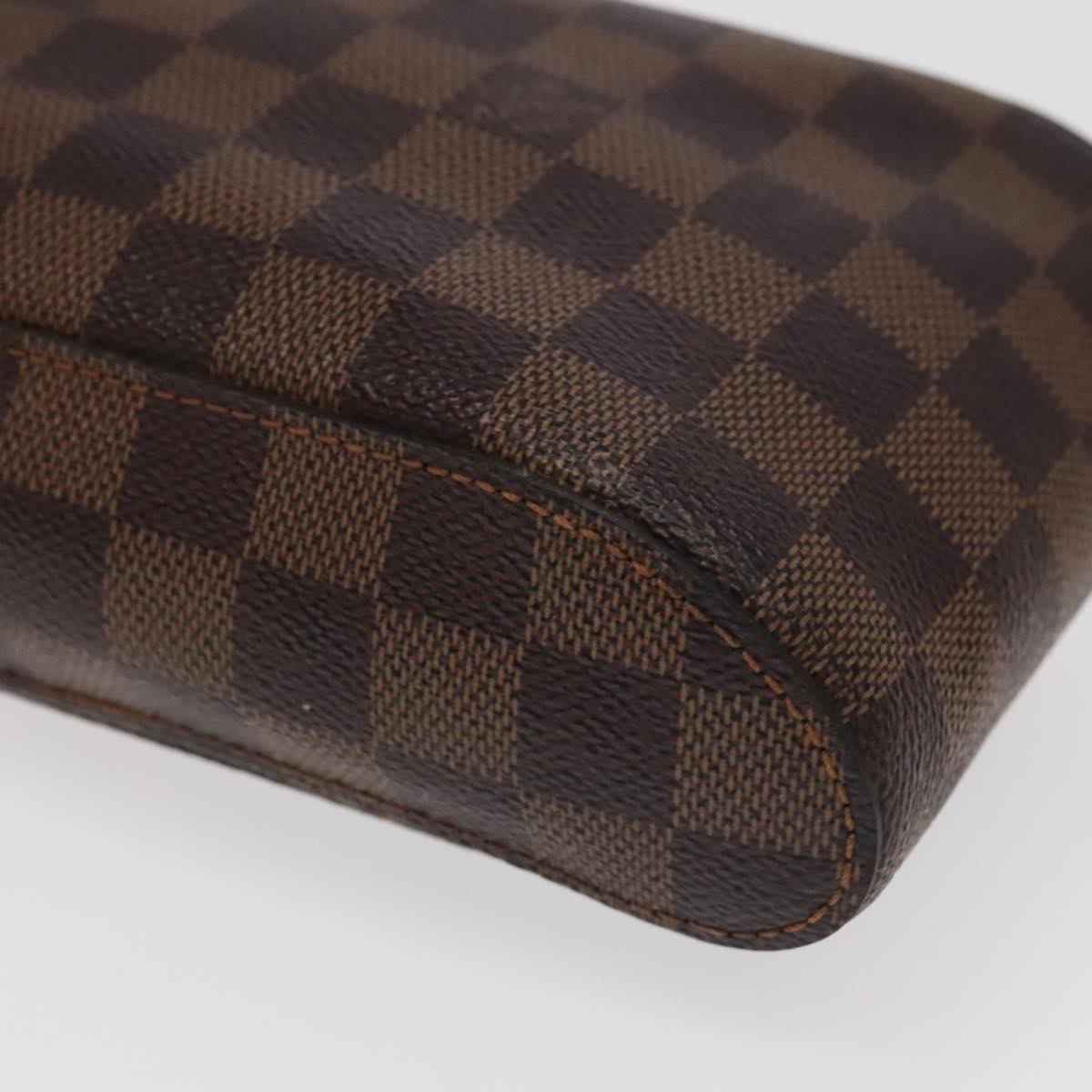 LOUIS VUITTON Damier Ebene Geronimos Shoulder Bag N51994 LV Auth yk15876