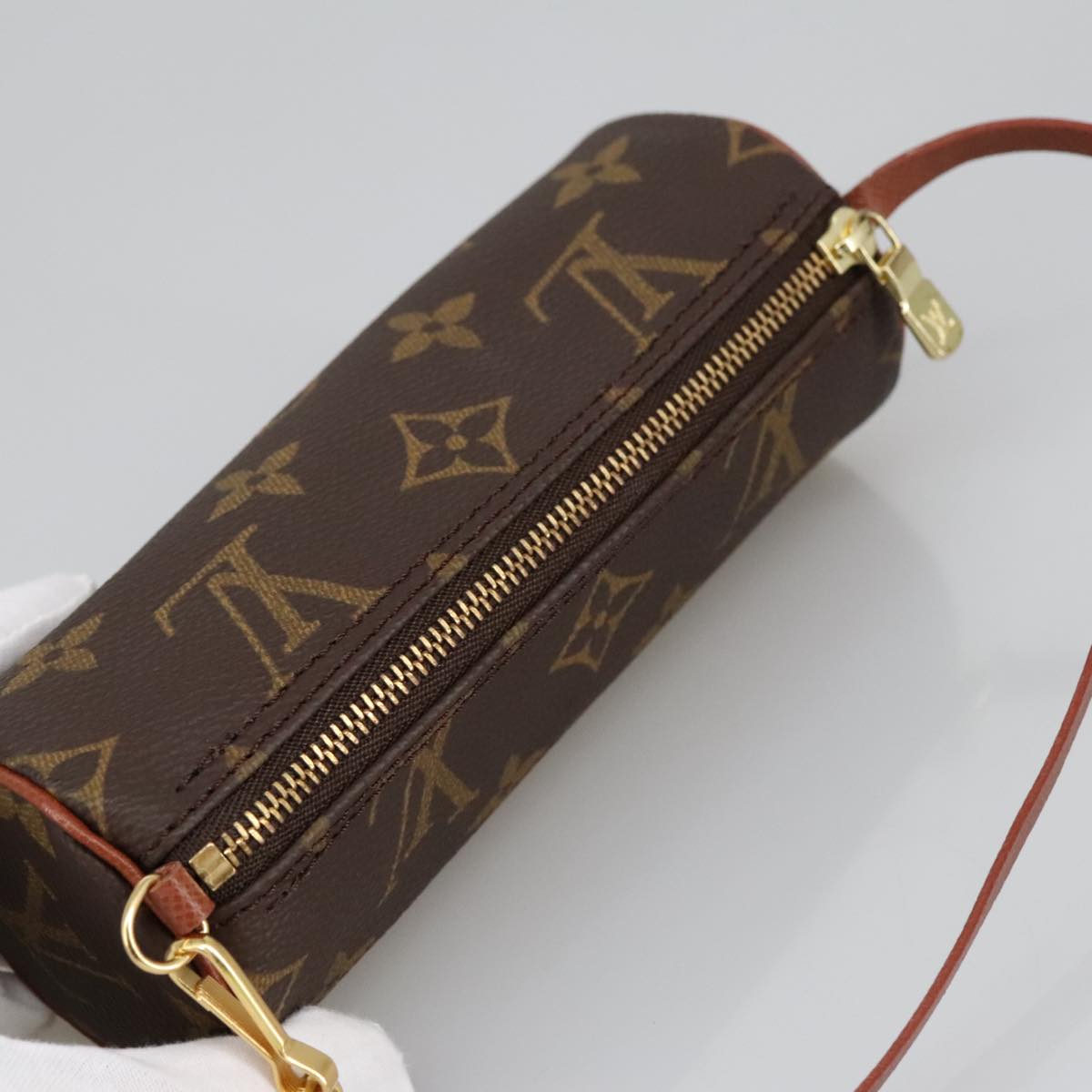 LOUIS VUITTON Monogram Papillon Pouch Pouch LV Auth yk15884