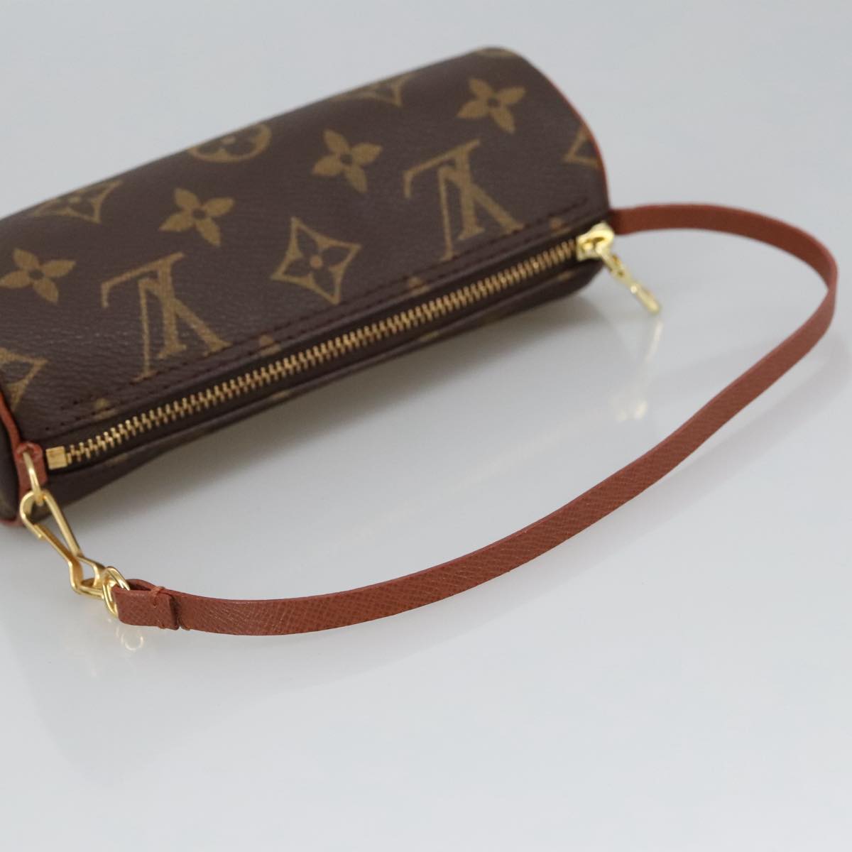 LOUIS VUITTON Monogram Papillon Pouch Pouch LV Auth yk15884