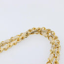 CHANEL Matelasse Double Flap Chain Hand Bag Leather Beige Gold CC Auth yk15889A-9