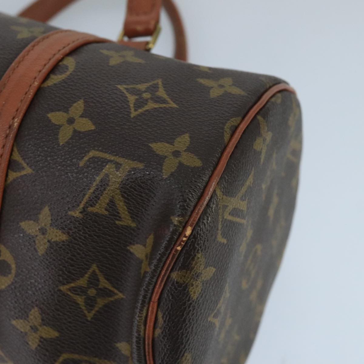 LOUIS VUITTON Monogram Papillon 30 Hand Bag M51385 LV Auth yk15890