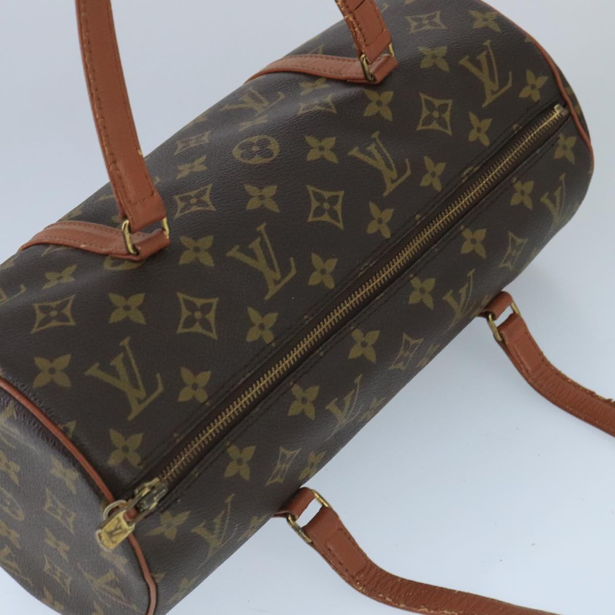 LOUIS VUITTON Monogram Papillon 30 Hand Bag M51385 LV Auth yk15890