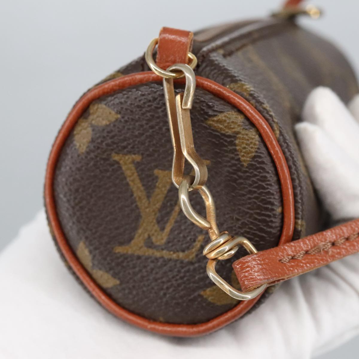 LOUIS VUITTON Monogram Papillon Pouch LV Auth yk15891