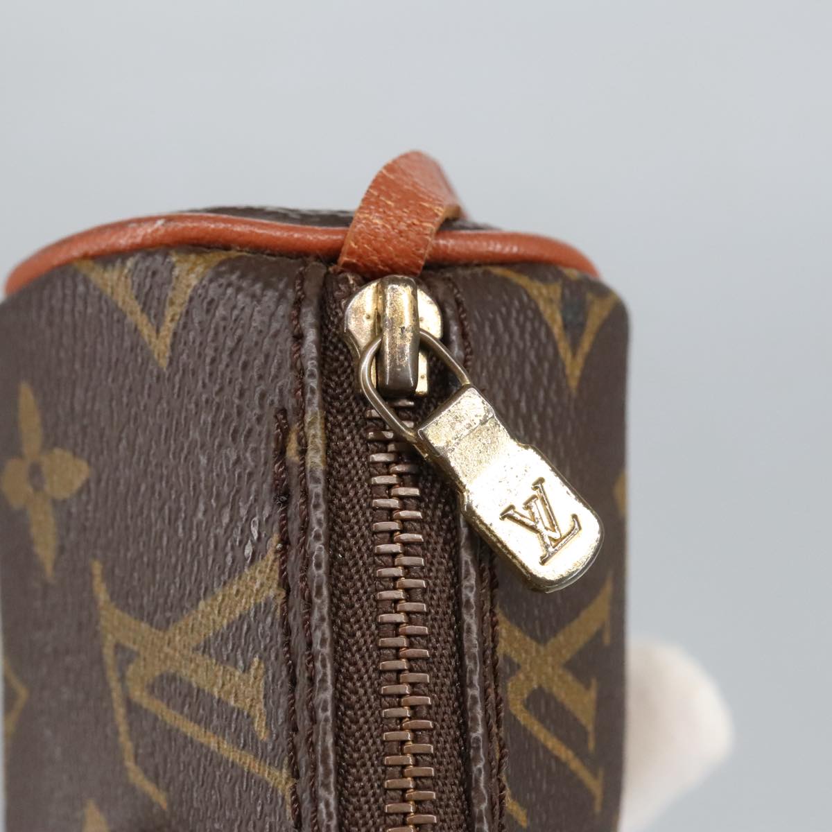 LOUIS VUITTON Monogram Papillon Pouch LV Auth yk15891