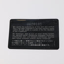 CHANEL Bicolore Chain Deca COCO Mark Bag Lamb Skin Black CC Auth yk15897-12