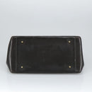 CHANEL Matelasse Chain Hand Bag Lamb Skin Black Gold CC Auth yk15908A-5