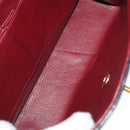 CHANEL Matelasse Chain Hand Bag Lamb Skin Black Gold CC Auth yk15914A-18