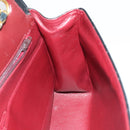 CHANEL Matelasse Chain Hand Bag Lamb Skin Black Gold CC Auth yk15914A-19