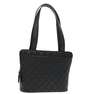 CHANEL Matelasse Tote Bag Caviar Skin Black CC Auth yk15918AV