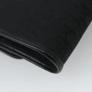 Christian Dior Trotter Canvas Chain Shoulder Bag Black Gold Auth yk15936-17