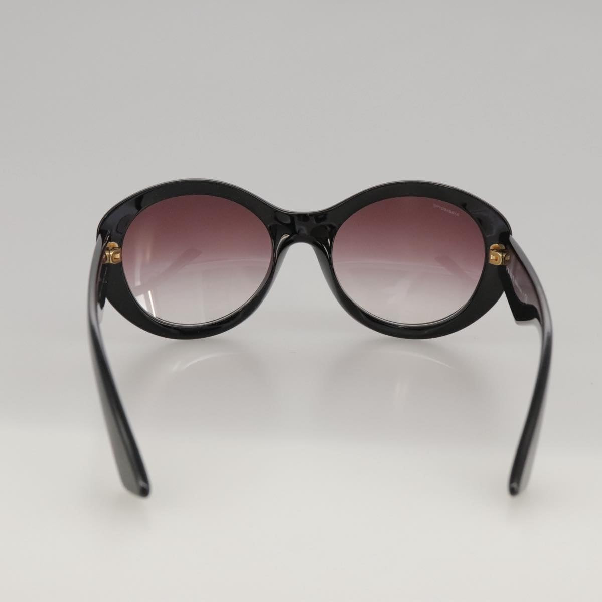 PRADA Sunglasses plastic Black Auth yk15947