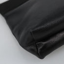 Salvatore Ferragamo Shoulder Bag Leather Black Gold Auth yk15984-14