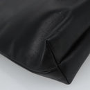 Salvatore Ferragamo Shoulder Bag Leather Black Gold Auth yk15984-16