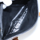 CELINE Hand Bag Leather Black Brown Gold Auth yk15986-24