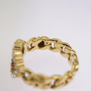 Christian Dior Ring metal Gold Auth yk15994-10
