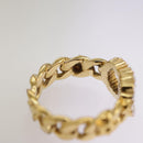 Christian Dior Ring metal Gold Auth yk15994-11