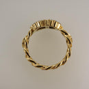 Christian Dior Ring metal Gold Auth yk15994-6