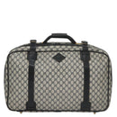GUCCI GG Supreme Travel Case PVC Leather Navy Gold Auth yk16004-13
