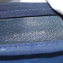 GUCCI GG Supreme Travel Case PVC Leather Navy Gold Auth yk16004-12