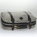 GUCCI GG Supreme Travel Case PVC Leather Navy Gold Auth yk16004-6