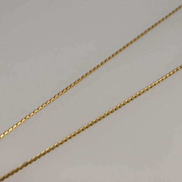 Christian Dior Necklace metal Gold Auth yk16005