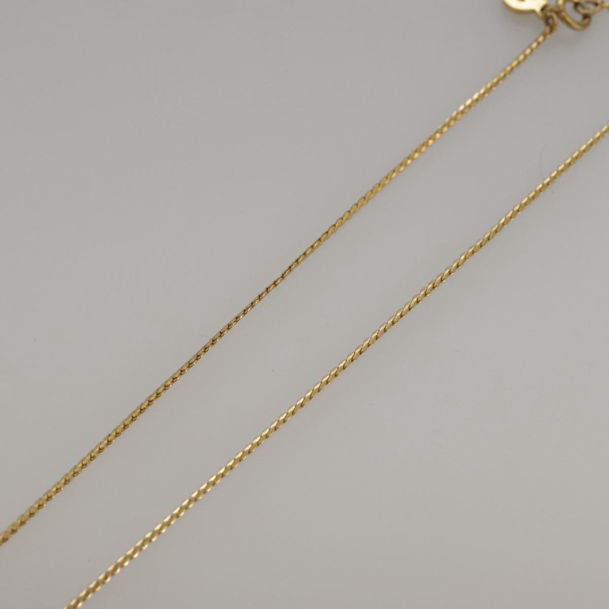 Christian Dior Necklace metal Gold Auth yk16005