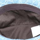 GUCCI GG Canvas Hat Denim L Blue Auth yk16007V-10