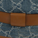 GUCCI GG Canvas Hat Denim L Blue Auth yk16007V-6